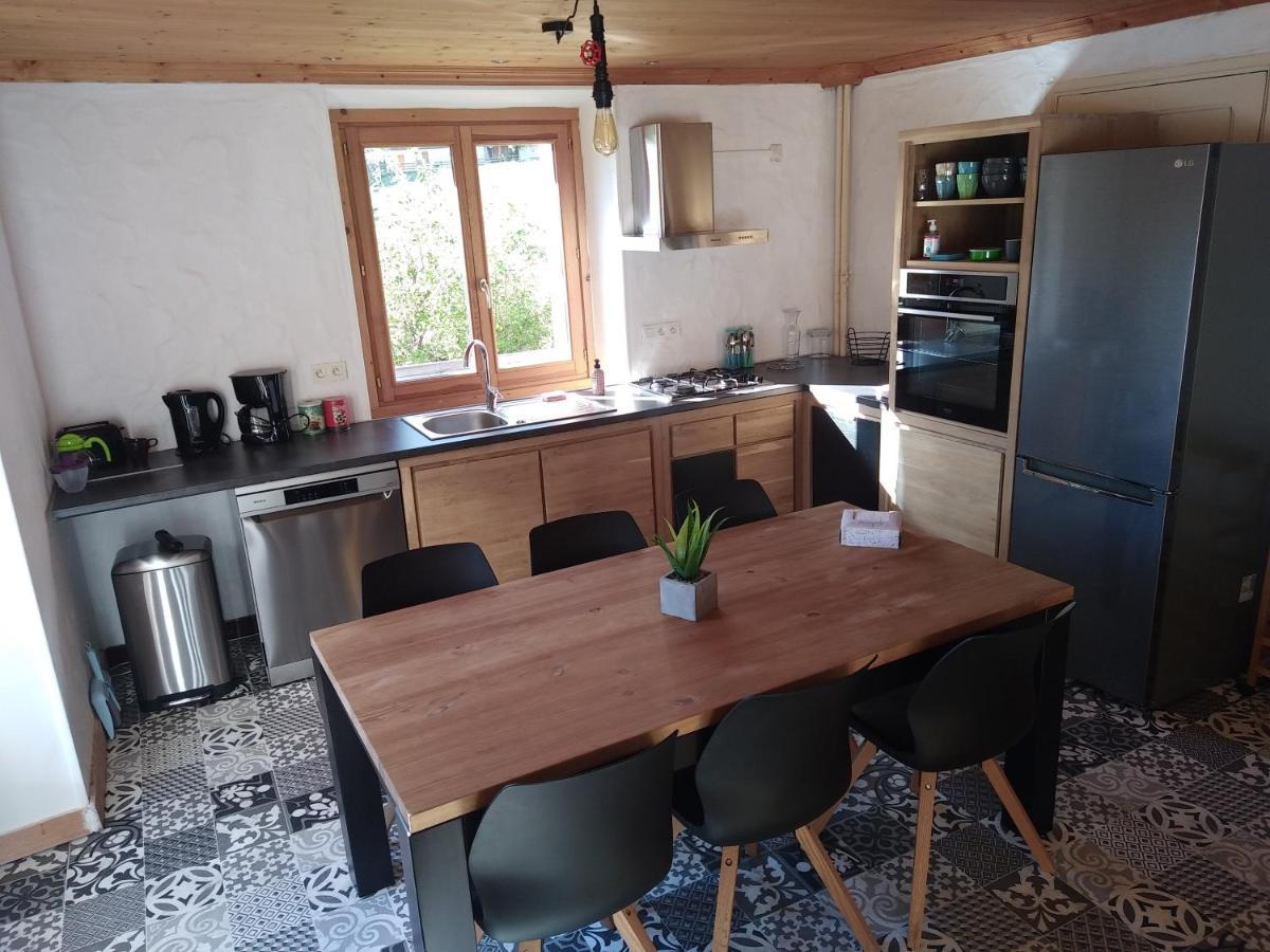 Tres Bel Appartement Dans Une Maison Avec Spa Séez Exteriér fotografie